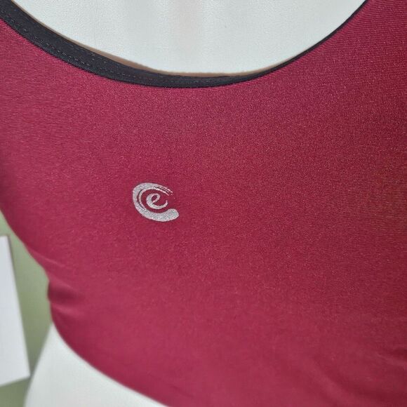 Calme Womens Endure Sports Bra Scarlet Red Size Medium NWT - Picture 4 of 10